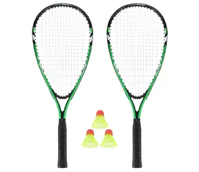 NILS NRS001 Crossminton-Set grün