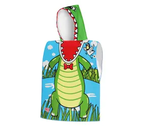 NILS aqua NAR20 Handtuch - Poncho aus Mikrofaser- Crocodile