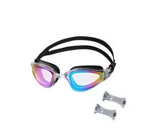 NILS Aqua NQG180MAF Schwimmbrille schwarz/regenbogen