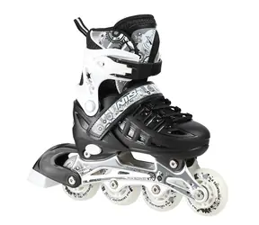 NILS Extreme NH10905 4-in-1 Schlittschuhe schwarz