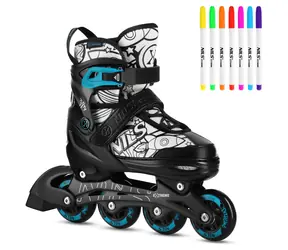 NILS Extreme NH10907 TINTY Rollschuhe 4in1 grün