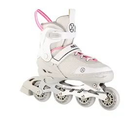 NILS Extreme NH18188A 2in1 Schlittschuhe grau-rosa