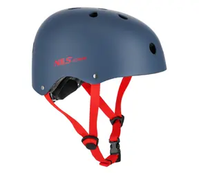 NILS Extreme MTW001-1 Helm grau-rot