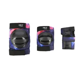 NILS Extreme H734 Protektorenset Schwarz