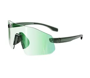 VeyRey Sports photochrome Sonnenbrille, grünes Gestell, grüne Gläser