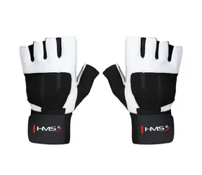 HMS RST04 Fitnesshandschuhe weiß