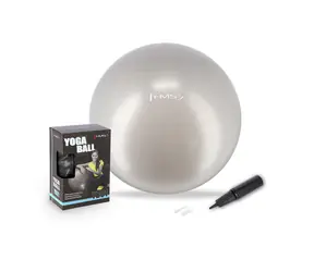 HMS YB01N Gymnastikball 65 cm grau