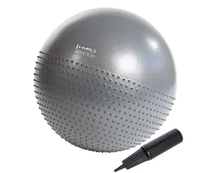 HMS YB03N Massage-Gymnastikball 65 cm grau
