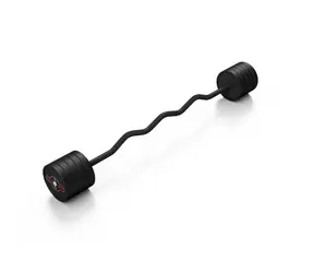 MARBO MW-SG-45-L Langhantel, Zweihandhantel, 45 kg, schwarz