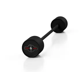 MARBO MW-SG-45 Gerade, beidhändige Kurzhantel, 45 kg, schwarz