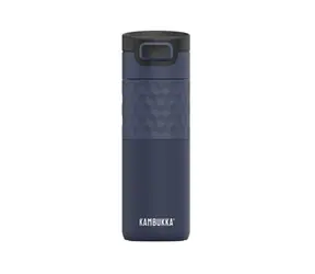 Kambukka Thermobecher 500 ml Etna Grip Denimblau / 0,5 L / Edelstahl 