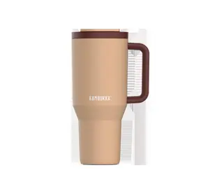 Kambukka Thermobecher Rio Tumbler 950 ml Mandeltraum / 0,9 l / Edelstahl 