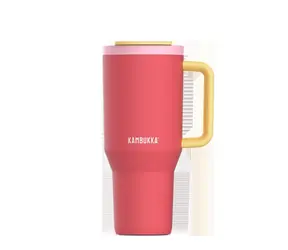 Kambukka Thermomug Rio Becher 950 ml Rosa Papaya / 0,9 L / Edelstahl 
