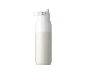 LARQ PureVis 2 1000ml granitweiße / selbstreinigende Edelstahl-Trinkflasche / UV-Sterilisation
