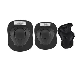 NILS EXTREME H210 SCHWARZES SCHUTZSET GRÖSSE L 