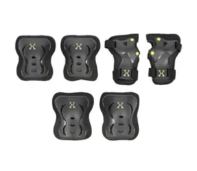 NILS EXTREME H320 SCHWARZ-GELB GRÖSSE XL SCHUTZSET 