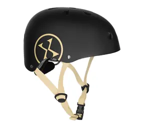 NILS EXTREME MTW001-1 SCHWARZ-BEIGE GRÖSSE S (52-56CM) HELM 