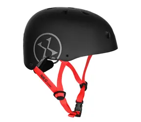 NILS EXTREME MTW001-2 SCHWARZER HELM GRÖSSE L (58-61 CM) 