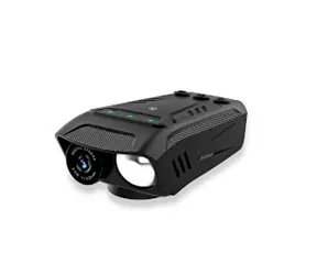 Ausgepackt - Nedis Fahrradkamera Schwarz / 1080p@30fps / 2 MPixel / 600 Min. / 70° / 300 Min. / Inkl. Halterungen / ausgepackt