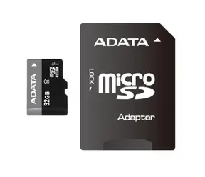 ADATA Premier Micro SDHC-Karte 32 GB + SD-Adapter / UHS-I U1 Klasse 10 / R: 30 MB/s / W: 10 MB/s