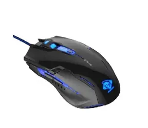 E-BLUE Maus Auroza G / optisch / kabelgebunden / USB / 6 Tasten + Rad / 3000 dpi / schwarz
