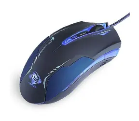 E-BLUE Maus Auroza / optisch / kabelgebunden / USB / 6 Tasten + Rad / 3500 dpi / schwarz