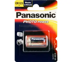 Panasonic Photo Lithium CR-123AL/1BP / 1 Stück / Blister