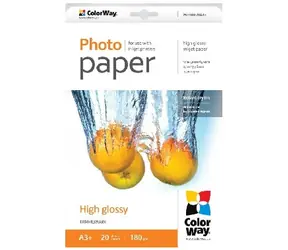 Colorway Fotopapier A3+ (glänzend) - 180g/m2 20 Stk
