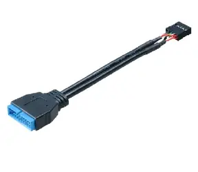 Akasa Reduktionskabel USB2.0 auf USB3.0 / 10 cm