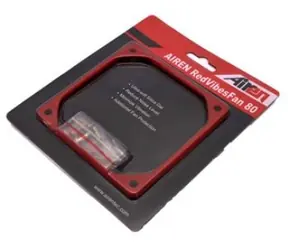 Airen RedVibes FAN 80 Antivibrationspad für 80-mm-Lüfter / rot