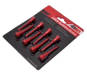 Airen RedVibesScrew Antivibrationshalterungen für Lüfter / 8 Stück / rot