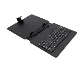 Airen AiTab Leather Case 2 Ledertasche für 8" Tablet schwarz / mit USB-Tastatur / CZ / SK