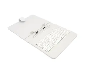 Airen AiTab Leather Case 2 Ledertasche für 8" Tablet weiß / mit USB-Tastatur / CZ / SK 