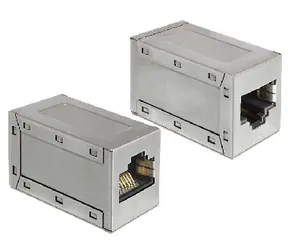 DeLock Stecker RJ45 Buchse - Buchse / Cat.6a