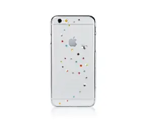 Bling My thing Backcover Papillon Cotton Candy für Apple iPhone 6 / Hergestellt mit Swarovski Elements
