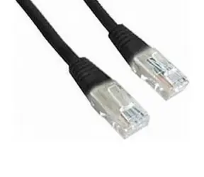 Gembird UTP CAT5E 2 m schwarz / Patchkabel / mit Schutz