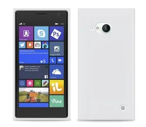 Hülle aus Puro Silikon für Nokia Lumia 730 / transparent