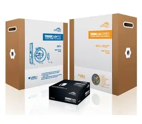 Ubiquiti TOUGHCable CARRIER / CAT5e / 24 AWG / Triple Shield / 24 AWG / 305 m / Grau