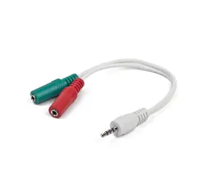Gembird Stereo-Klinkenstecker -> 2x Klinkenbuchse 20 cm / 3,5 mm