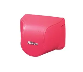 Nikon CB-N2000SK Ledertasche für J1 und J2+10 mm / Pink