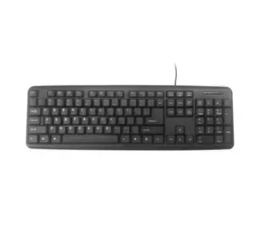 Gembird KB-U-103 (US) Schwarz / Standardtastatur / USB / US-Layout
