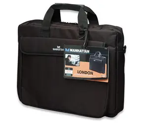 Manhattan London / Laptoptasche 15,6" / schwarz