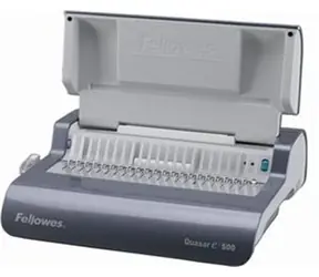 Fellowes Binder Quasar-E 500 / 300 mm (Format A4) / elektrisch / 20 Blatt 80g-Papier