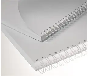 Renz Metallrücken (2|1") 6.9 weiß / für 21-35 Blatt 80 g Papier / 100 Stk.