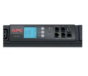 APC Rack PDU 2G AP8886/ PDU-Einheit mit Messgeräten / ZeroU / 22,0 kW (32 A) / IEC 309 32 A 3P -> (30) C13 und (12) C19