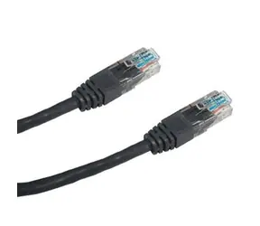DATACOM Patchkabel UTP CAT5E 0,25m schwarz