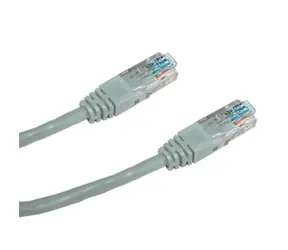 DATACOM Patchkabel UTP CAT5E gekreuzt 3M grau