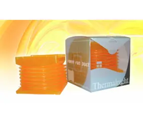 ThermalRight Lüfterkanal 120 mm Orange / 120 mm Lufttunnel 