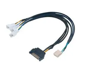 Akasa Kabel FLEXA FP3S / zum Anschluss von 3 PWM-Lüftern / 30cm