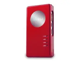 Akasa AK-HC-01RD / externer Kartenleser Allv1 / USB-Hub / USB2.0 / rot